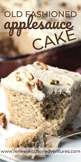 Old Fashioned Applesauce Cake Applesauce Spice Cake Fall Dessert Recipes Dessert Recipes