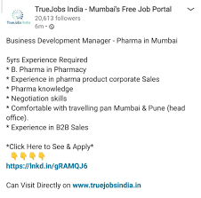 Pin On Truejobs India