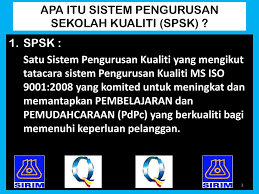 Sistem pengurusan sekolah kualiti (spsk). Taklimat Dokumen Kualiti Sistem Pengurusan Sekolah Kualiti Spsk Ppt Download