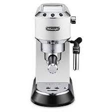 Delonghi nespresso lattissima pro espresso maker coffee machine white nwt. De Longhi Ec 685 W Dedica Style Automatic Coffee Machine White Vieffetrade