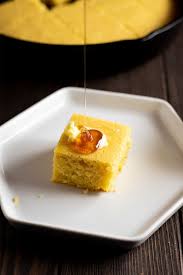 Skillet Cornbread With Maple Bourbon Recipe Recipe Sweet Cornbread Bourbon Recipes Cornbread
