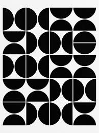 Black And White Geometric Design Png Mid Century Modern Geometric Print Pattern Geometric Art Prints Geometric Art Geometric Pattern Design