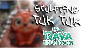 Tuk tuk raya and the last dragon. Sculpting Tuk Tuk From Raya And The Last Dragon Using Cold Porcelain Homemade Clay Youtube