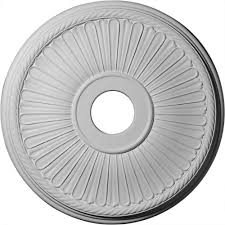Ekena Millwork 20 1 8 In X 3 7 8 In Id X 1 7 8 In Berkshire Urethane Ceiling Medallion Fits Canopies Upto 6 3 8 In Cm20be1 Ceiling Medallions Colored Ceiling Panel Moulding