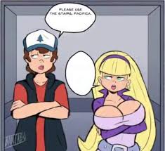 Dipper x Pacifica Elevator Love Story