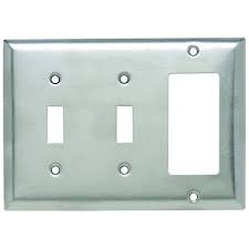 Maybe you would like to learn more about one of these? Pass Seymour Ss226 Combo Plate Decora 2 Toggle 3 Gang Stainless Steel Gexpro