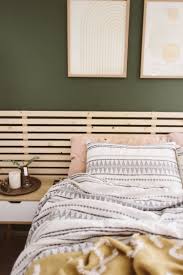 diy minimal scandinavian slatted headboard liz morrow slatted headboard ikea mandal headboard bedroom headboard