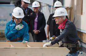 The build marks the 36th habitat for humanity project carter and his wife, former first lady rosalynn carter, have volunteered for. Jimmy Carter Treated For Dehydration At Canadian Hospital The New York Times