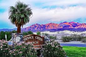 The furnace creek golf course, located at the furnace creek ranch, is the world's lowest golf course at 214 feet below sea level. Ship Of Fools Furnace Creek Ranch Death Valley National Park California Usa