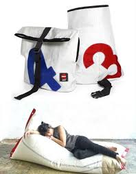 Pin By Costas Mavrommatis On Furniture Sailing Outfit Sail Bag Recycled Sail Bags