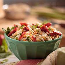 Traditional pearl couscous is small balls of toasted semolina flour to be enjoyed like pasta or rice and is ready to eat in only 10 minutes. Buy Riceselect Organic Tri Color Pearl Couscous Israeli Couscous Non Gmo 24 5 Oz Pack Of 4 Jars Online In Turkey B07dg93wwf