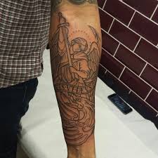 Funky tattoo designs can also be made using the graffiti. 75 Mind Blowing Saint Michael Tattoos And Their Meaning Authoritytattoo