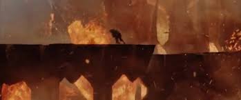 Many lord of the rings fans consider the fellowship of the ring to be the greatest movie, and that's largely because of scenes like this. Orodruin Erupts Before Sam And Frodo Escape Science Fiction Fantasy Stack Exchange