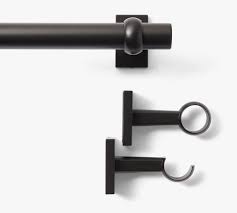 For the parts list and a full description of how i made it visit my site. Antique Bronze Curtain Rod Wall Bracket Pottery Barn