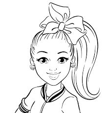 More images for how to draw jojo siwa's dog » Cutie Little Girl Jojo Siwa Wears Hairbow On Her Hair Coloring Pages Jojo Siwa Coloring Pages Coloring Pages For Kids And Adults