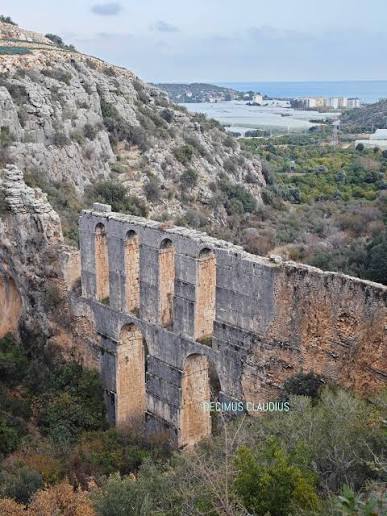 Exploring ancient Roman aqueduct in Cilicia, Turkey