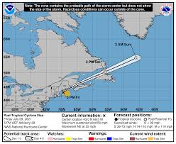 El centro nacional de huracanes esta emitiendo advertencias sobre la depresion tropical fred, localizada cerca de la costa norte del. Trayectoria Del Huracan Elsa Cyclocane