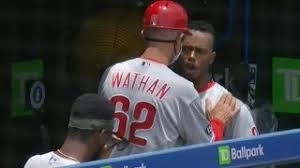 Philadelphia phillies' joe girardi, jean segura put heated exchange behind them phillies manager joe girardi and second baseman jean segura worked out their differences after a dugout altercation on sunday. Jean Segura Restrained From Joe Girardi In Phillies Dugout Incident