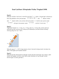 20191015 download soal dan pembahasan osn matematika sd 2019 pdf doc akhirnya soal osn sd mata pelajaran matematika tahun 2019 sudah dibahas. Contoh Soal Seleksi Olimpiade Fisika Sma