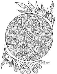 Printable coloring pages yin yang photographs coloring page mandela. Free Printable Adult Coloring Pages