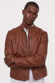 You Can T Go Wrong With A Leather Jacket This One From H M Takes A Modern Twist On Classic Look Jackets Biker Jacket H M Men