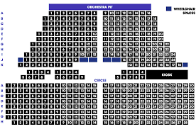 Seating Plan Middlesbrough Theatre