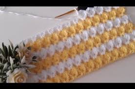 3d Iki Renkli Bebek Battaniye Modeli Tig Isi Battaniye Modelleri Youtube Tig Isleri Baby Knitting Patterns Krose Dikisler