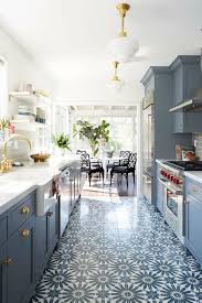 Light blue kitchen walls white cabinets. 20 Blue Kitchen Cabinets Ideas Magzhouse