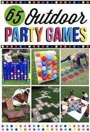 If you have the tables covered, then a party rental company is also great source for your food and entertainment needs! 18 Memorable Party Games Everyone Will Absolutely Love Outdoor And Backyard Game Graduation Party Games Graduation Party Activities Outdoor Graduation Parties
