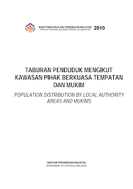 Berdasarkan tabel diatas, dapat kita ketahui bawah populasi penduduk. Taburan Penduduk Pbt Mukim 2010 Membalik Buku Halaman 1 50 Pubhtml5