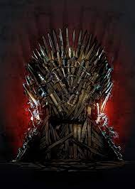 Iron Throne Metal Poster Print Nikita Abakumov Displate Metal Posters Art Metal Posters Game Of Thrones Art