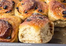 Sourdough Kamut Chelsea Buns Breadbakingbabes Bread Experience Recipe Sourdough Bread Serving Sourdough Bread
