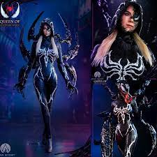 WAR STORY She-Venom Lady Venom Deluxe Edition 16th Scale Action Collect  Figure | eBay