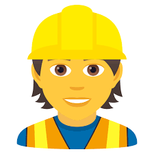Show the world you're proud to be a working woman with the woman construction worker emoji. Emoji Construction Worker To Copy Paste Wprock