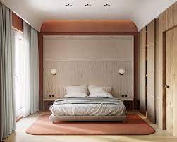 Red Accent Home Interior Shaped With Unique Decor Accessories Bedroom Interior Bedroom Design Home Interior Design