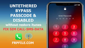 Remember, this method is a partial hack and not a complete unlock. Untethered Bypass Passcode Disabled Idevice Fix Sim Call Sms Cellular