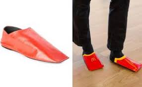 Mcdonald S Sweden Promises To Release A Budget Version Of These 545 Balenciaga Shoes If They Get 103042 Likes On Their Hilarious Instagram Post Balenciaga Shoes Women Handbags Retro Pictures
