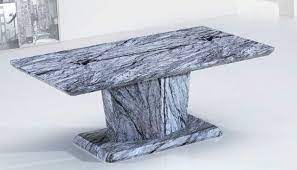 Round modern end side table black coated metal & marble effect wood lamp coffee. Furniture Express Modern Marble Effect High Gloss Coffee Table Centre Table Tea Table For Living Room Reception Room Lounge 120 X 65 X 45cm Rectangular Buy Online In Angola At Angola Desertcart Com Productid
