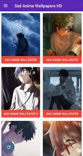 Man near torii gate wallpaper, gray temple wallpaper, landscape. Hd Sad Anime Wallpaper For Android Apk Download
