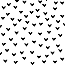 Tile vector pattern with red and white hearts on black background. Pin On Pattern Wallpaper Prints