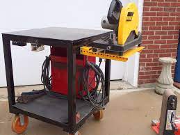 Portable Welding Table With Equipment Mounts Welding Table Welding Table Diy Welding