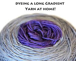 The reason you need to soak the yarn is to remove any oils from the fibres which may prevent the dye from taking. Dyeing A Long Gradient Yarn At Home With Food Dye