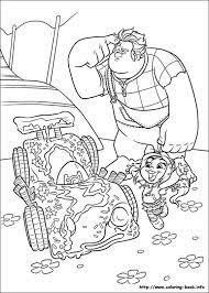 ralph wreck it coloring pages disney pictures coloriage poney