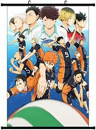 Manages to encapsulate teamwork, friendship, and competition. Amazon Com Raleighsee Haikyuu Anime Cartoon Characters Scroll Painting Home Decor Anime Poster Waterproof Hanging Painting Hot Gift For Anime Fans 3045cm H01 Posters Prints