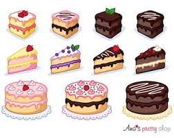 Cake Clipart Bakery Clipart Pastry Clipart Wedding Cake Etsy Cake Clipart Food Clipart Desserts Drawing