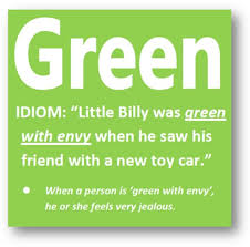 Green With Envy Learn English Idiomatic Expressions Old Quotes