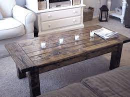 They cut an oval shape from the boards with a jigsaw and route a smooth and rounded edge. 101 Simple Free Diy Coffee Table Plans