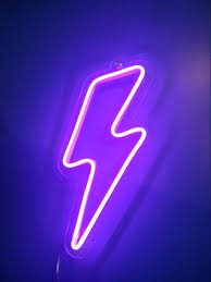 Led Lightning Boltneon Sign Lightninglightning Bolt Neon Etsy In 2020 Led Neon Signs Neon Sign Bedroom Custom Neon Signs