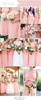 Soft Peach Bridesmaid Dresses Colors For Summer Weddings Peach Bridesmaid Dresses Summer Bridesmaid Dresses Peach Bridesmaid