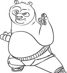 You should use this image for backgrounds on mobile with hd. Kung Fu Panda Coloring Pages Tv Film Kung Fu Panda For Kids Printable 2020 04350 Coloring4free Coloring4free Com